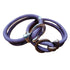 Purple Cork Silver Open Hook Bracelet